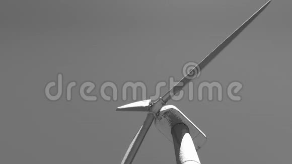风力涡轮机清洁绿色风能新动力视频的预览图