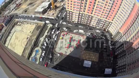 俄罗斯新建住宅高层建筑视频的预览图
