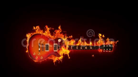 燃烧的吉他视频的预览图