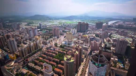 深圳白天时光流逝屋顶中国视频的预览图
