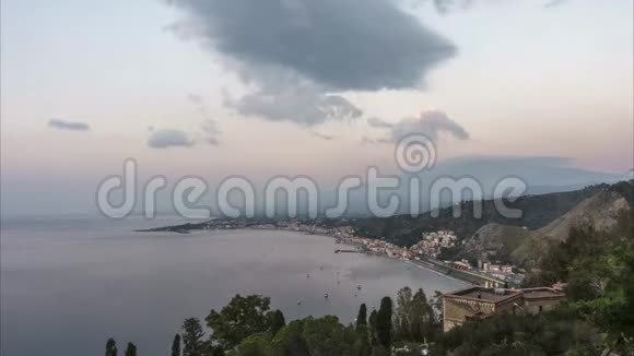 意大利西西里塔奥米纳全景视频的预览图