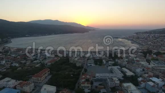希腊萨莫斯岛的首都视频的预览图