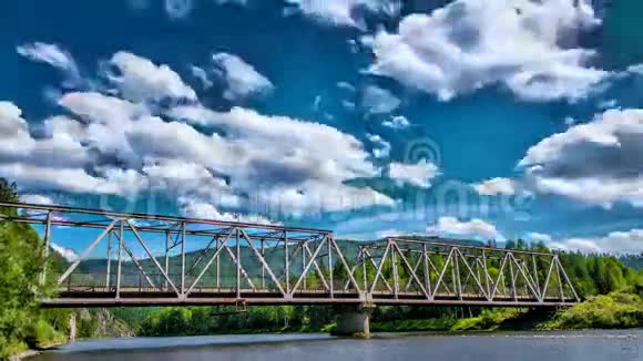 铁路金属桥视频的预览图