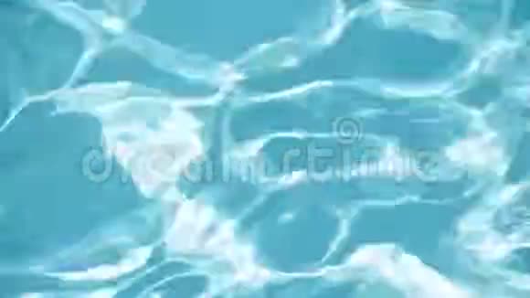 水蓝色抽象背景模糊装饰纹理自然视频的预览图