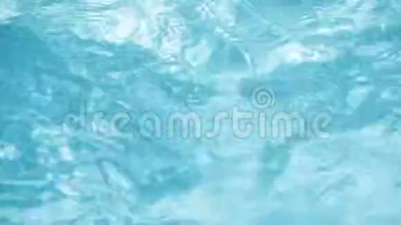 水蓝色抽象背景装饰纹理自然视频的预览图