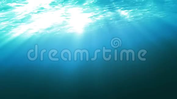 从水下看到的海洋地表水视频的预览图