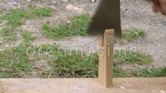 木柴用木板视频的预览图