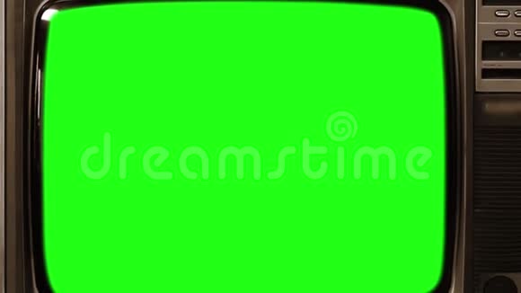 1980电视绿屏塞皮娅托内放大视频的预览图