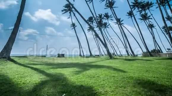 斯里兰卡海岸时间间隔4k视频的预览图