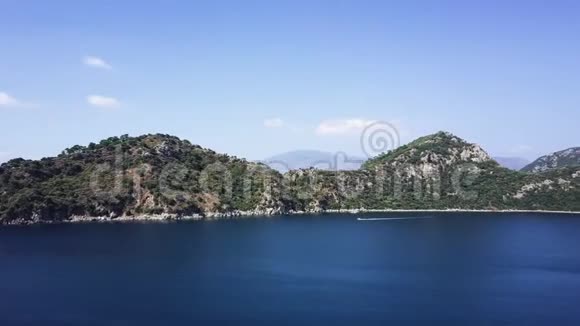 土耳其马尔马里斯湾无人机全景视频的预览图
