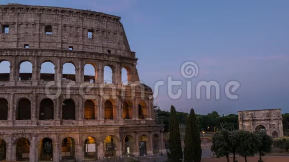 罗马竞技场时间流逝视频的预览图