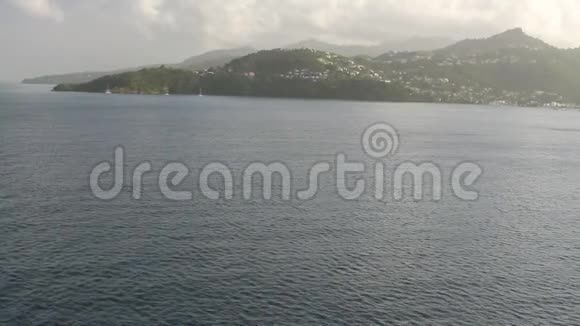 热带岛屿圣乔治格林纳达视频的预览图