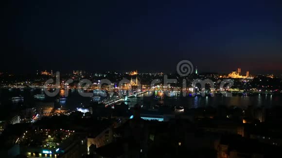 晚上在伊斯坦布尔视频的预览图