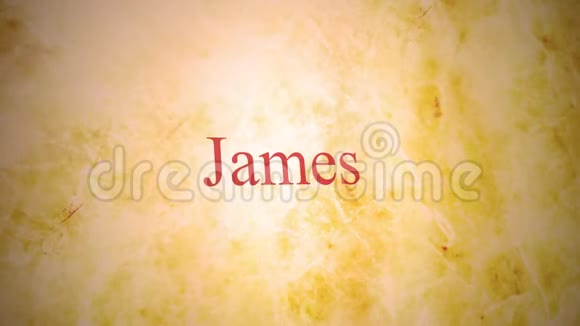 圣经系列新约的书籍詹姆斯视频的预览图