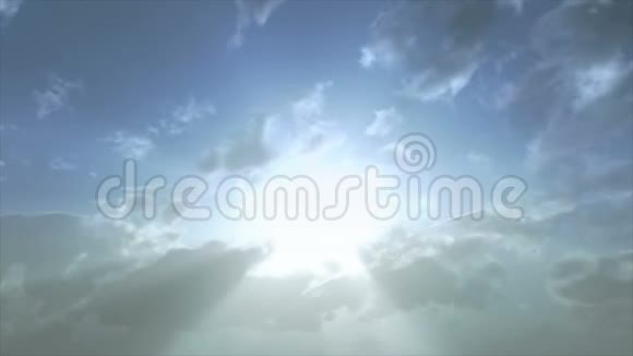 太阳射线云时间流逝视频的预览图