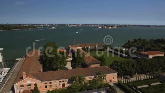 威尼斯大运河及游艇俱乐部全景旅游观光视频的预览图