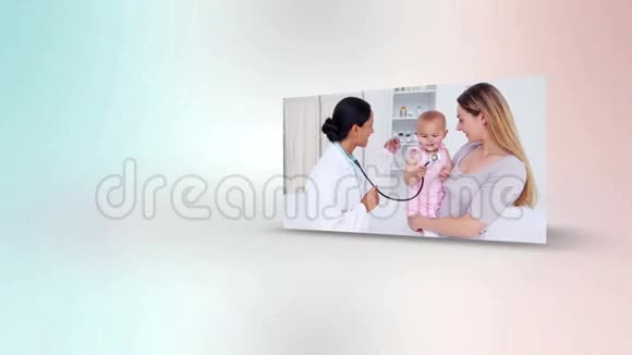 带孩子的医疗录像视频的预览图