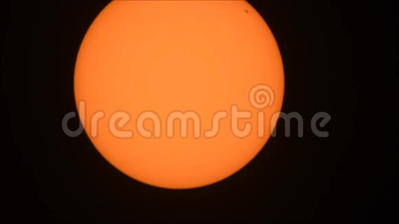 太阳移动太阳黑子2017年7月17日14秒视频的预览图