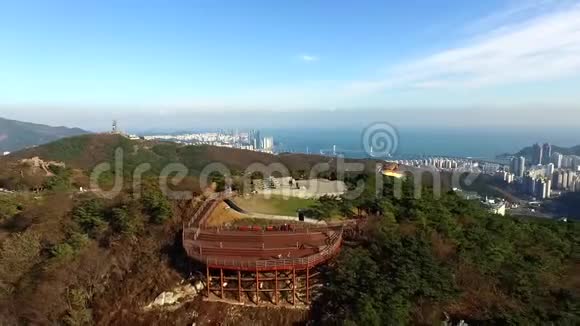 黄杨山之巅釜山韩国亚洲视频的预览图