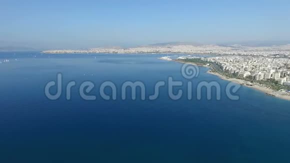 希腊雅典的空中景色视频的预览图
