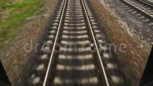 铁路轨道的长度视频的预览图
