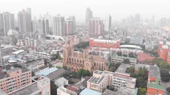 中国广州天主教大教堂视频的预览图
