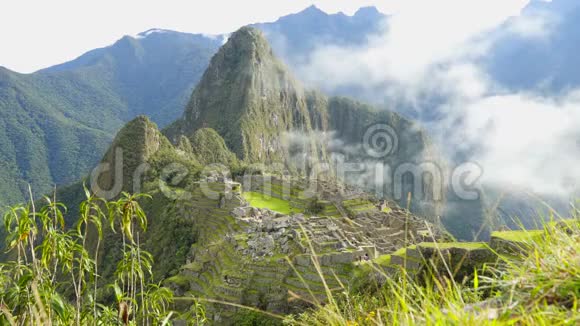 秘鲁库斯科附近的马丘皮丘时代图视频的预览图