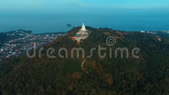 空中飞向大佛视频的预览图