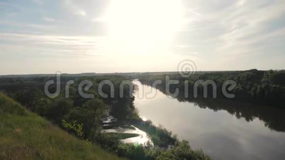 江林山天景美景自然中央俄罗斯顶级生活方式景观视频的预览图