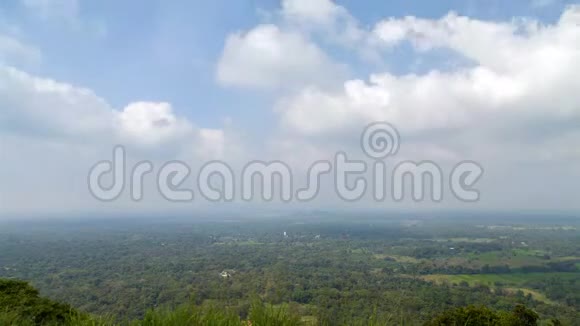 自然景观从顶部斯里兰卡时间推移视频的预览图