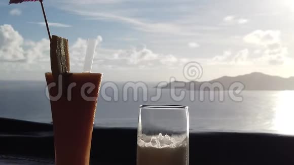 塞舌尔热带鸡尾酒视频的预览图