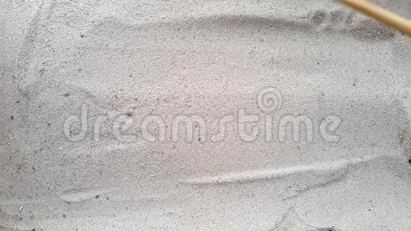 在沙滩上用贝壳和椰子写下我爱你的话语视频的预览图