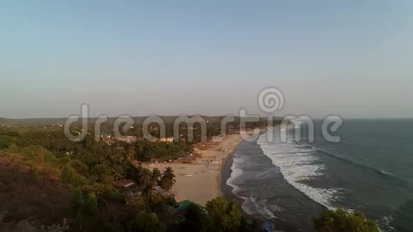 印度果阿的Arambol海滩视频的预览图