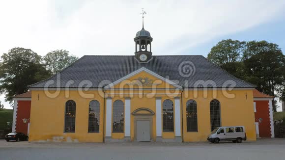 哥本哈根卡斯特莱堡老教堂丹麦建筑视频的预览图