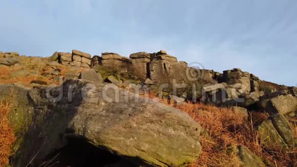 英格兰国家公园山顶区令人惊叹的景色视频的预览图