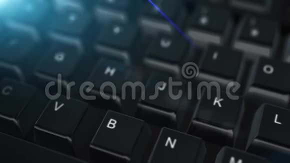 动画关闭电脑键盘与错误按钮视频的预览图