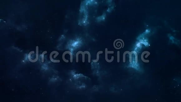 水瓶座星云的太空飞行视频的预览图