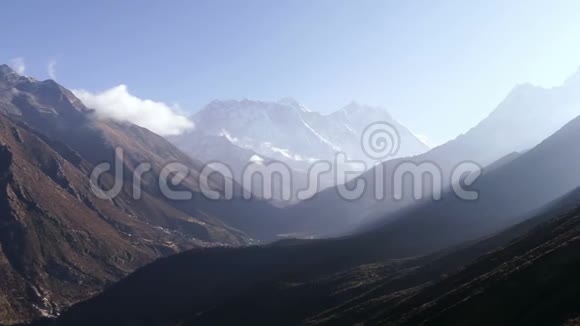 珠穆朗玛峰喜马拉雅山4k视频的预览图