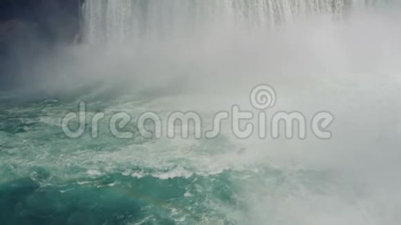 尼亚加拉河瀑布滴视频的预览图