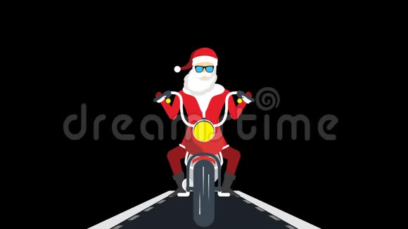 圣诞老人和他的摩托车视频的预览图