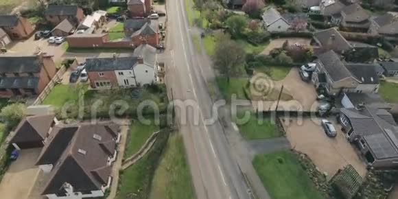 英国的乡村航空景观视频的预览图