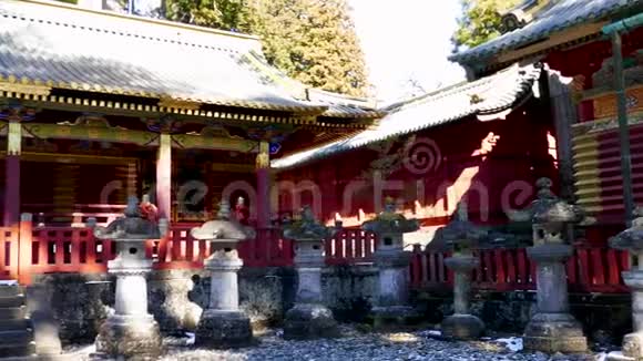 圣金科三个神圣仓库在Toshogu神社视频的预览图