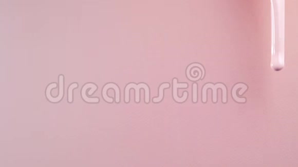 粉色背景高清的粉红色油漆视频的预览图