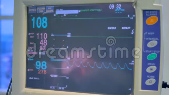 手术期间病人生命体征的屏幕视频的预览图