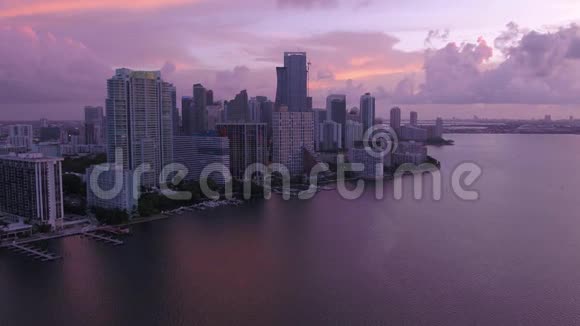佛罗里达州2017年7月迈阿密日出4K激发2视频的预览图