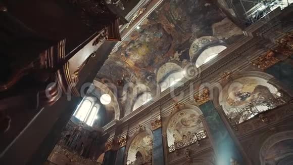 乌克兰建筑驻军寺庙教堂视频的预览图