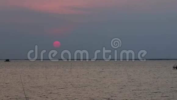 泰国海上日落视频的预览图