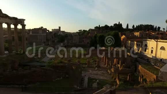 罗马城日出意大利视频的预览图