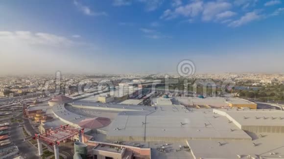 从卡塔尔多哈的顶时间起AspirePark和Mall视频的预览图