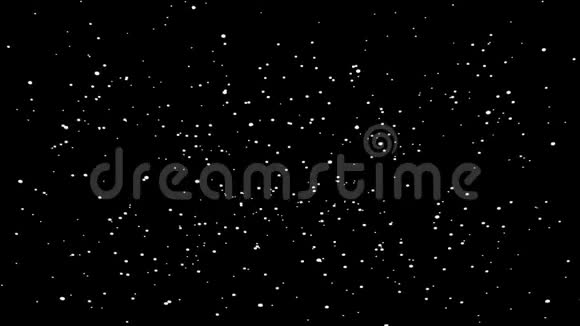 雨开始黑色背景上的抽象三维动画视频的预览图